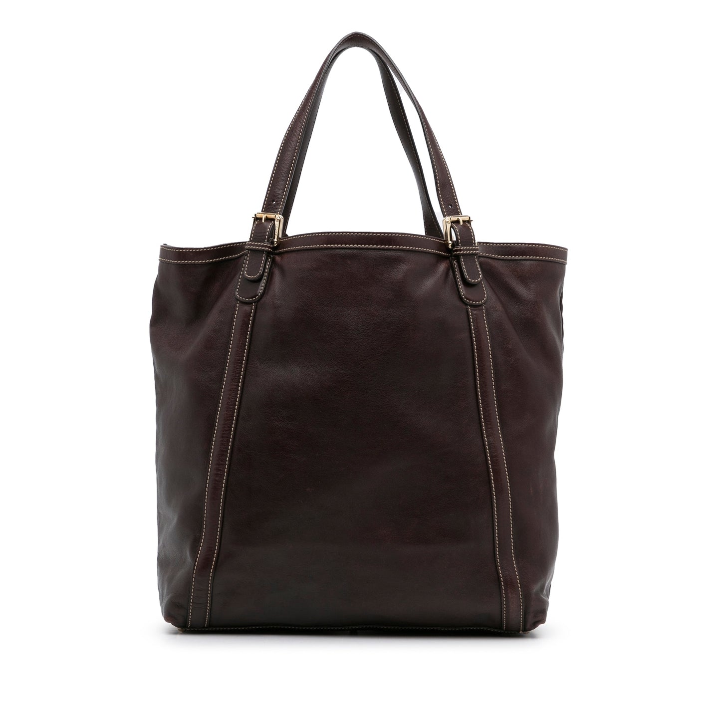 Brown Gucci Dialux Britt Tote