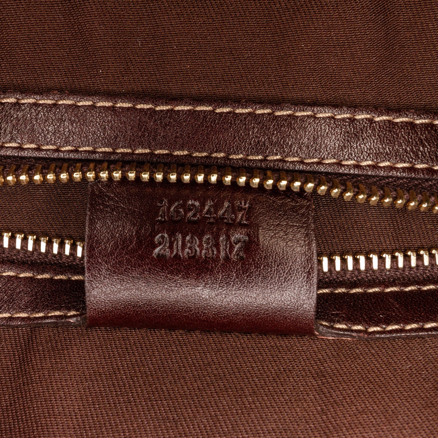 Brown Gucci Dialux Britt Tote