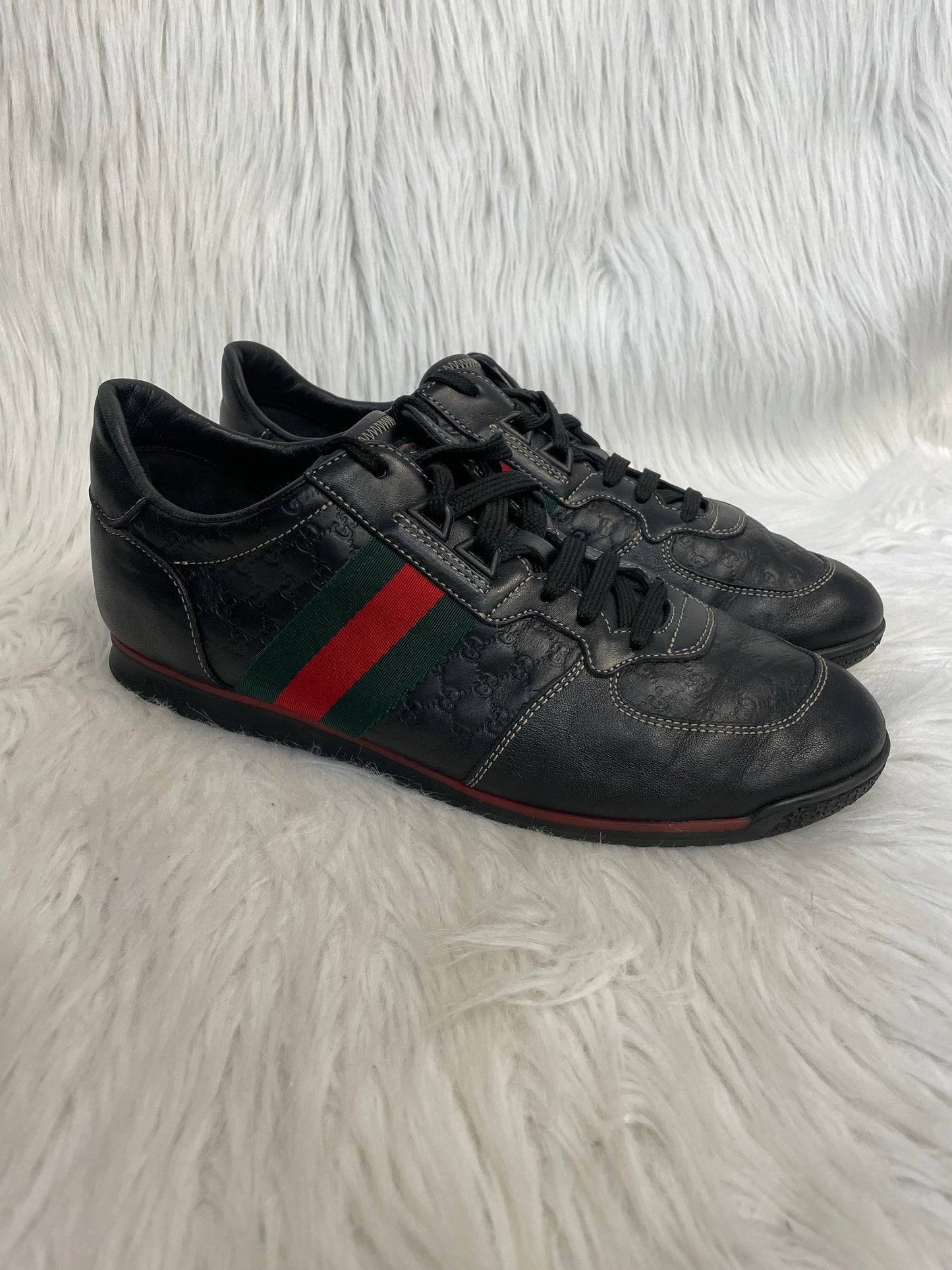 SHOES LUXURY DESIGNER by GUCCI In BLACK, Size: 10