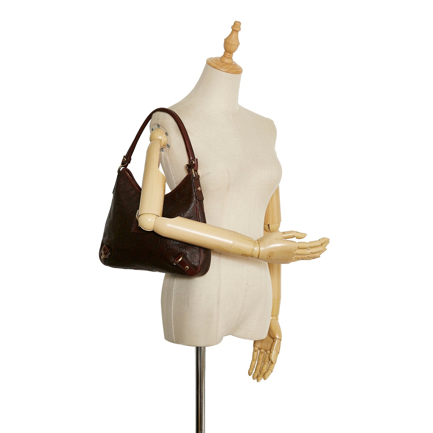 Gucci GG Canvas Abbey D-Ring Shoulder Bag