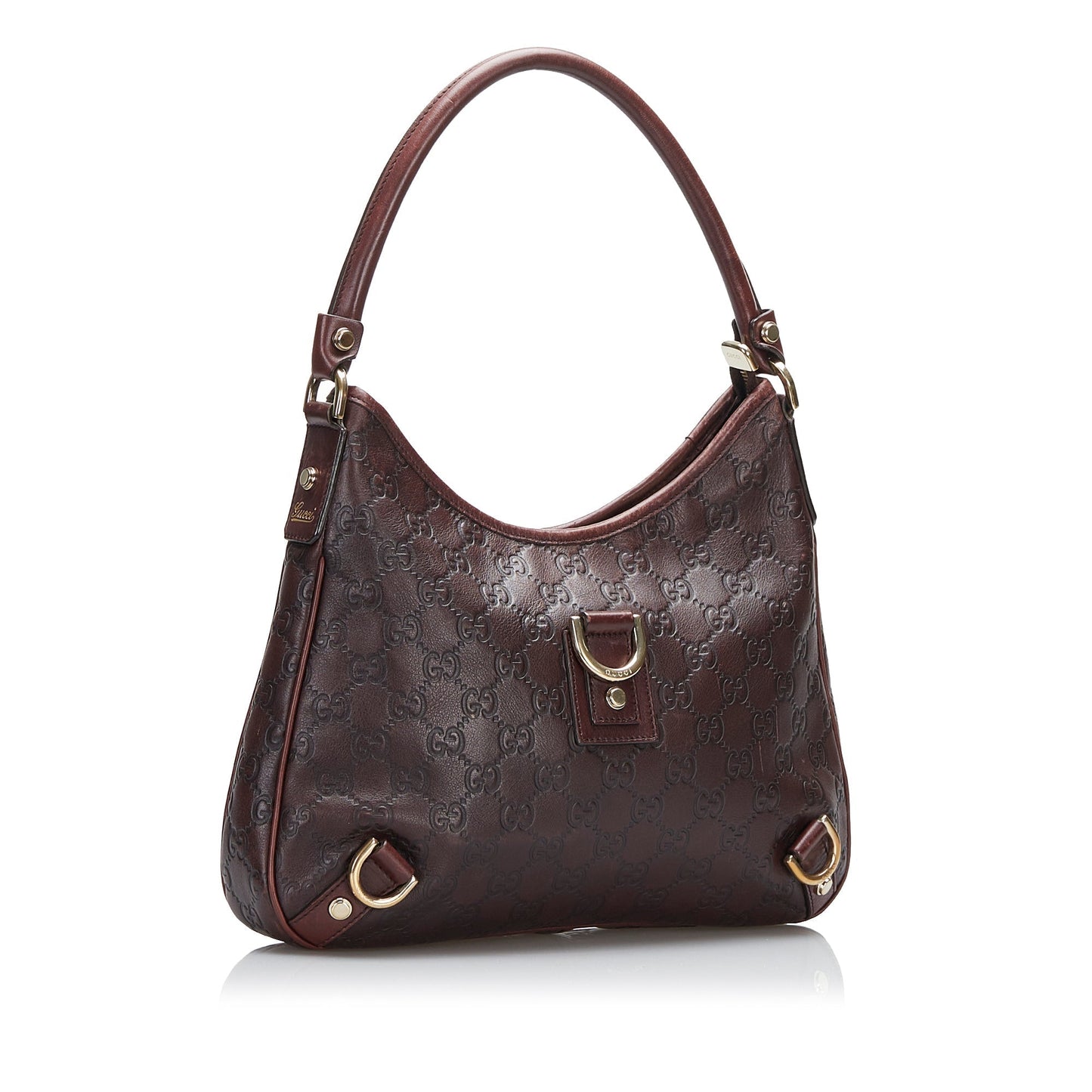 Gucci GG Canvas Abbey D-Ring Shoulder Bag