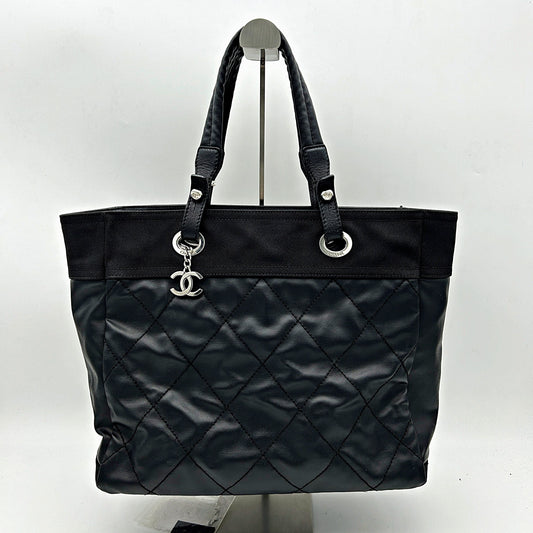 CHANEL | Bags | Chanel Coated Canvas Biarritz Tote LA13300