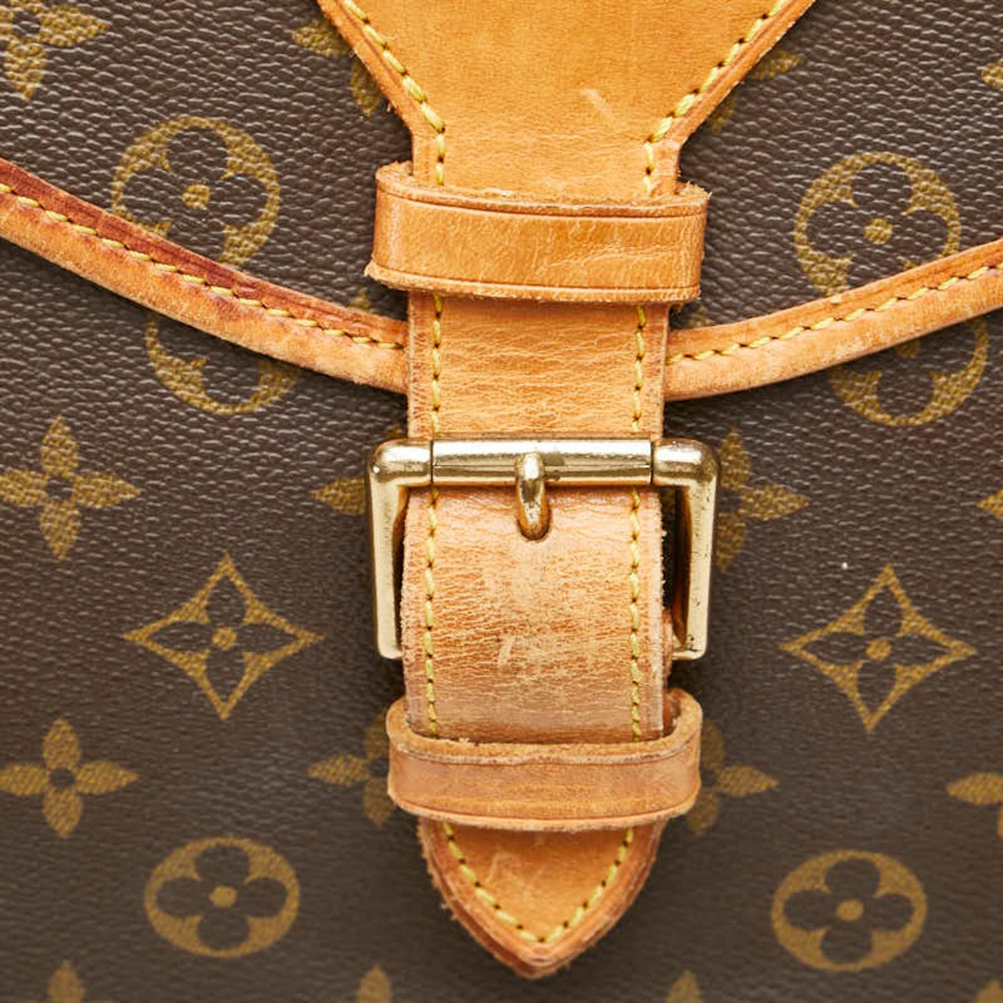 Louis Vuitton  Pvc Leather Handbag Shoulder Bag