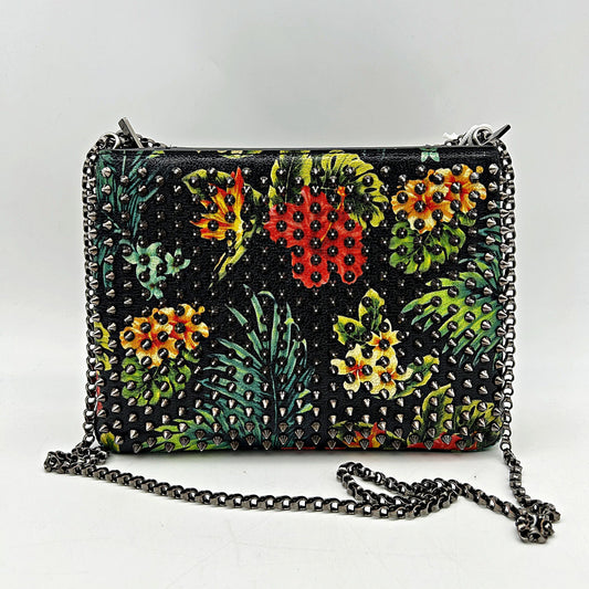 Multicolor Christian Louboutin Triloubi Large Triple-Gusset Spiked Shoulder Bag LA12265
