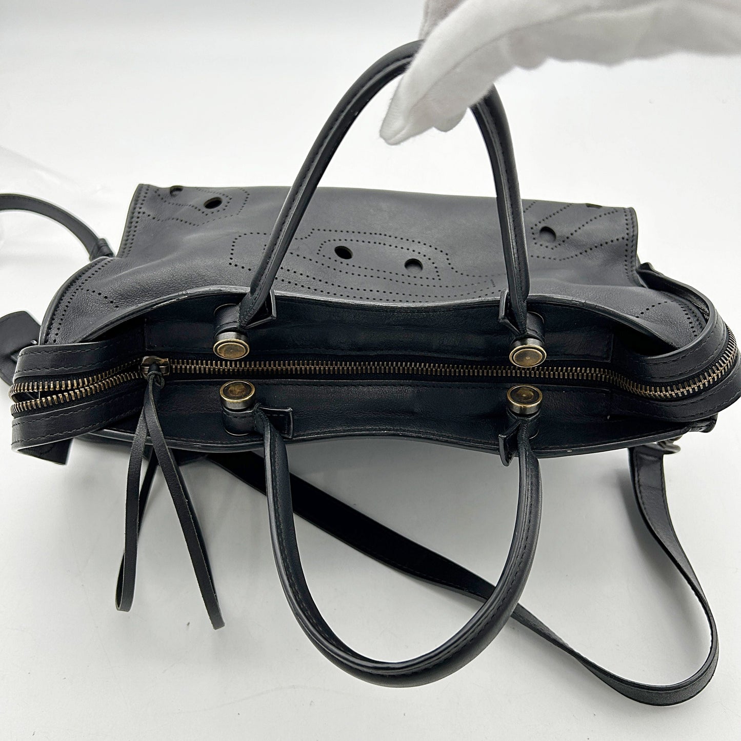 Balenciaga Leather City - Neutrals Handle Bags, Handbags LA27814