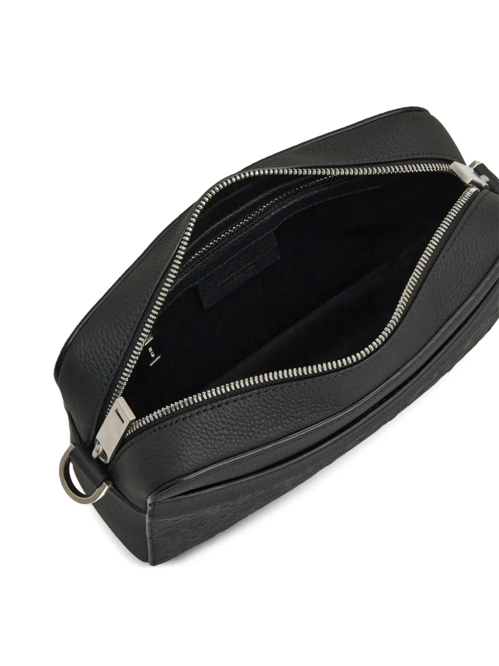 Ferragamo Logo-Embossed Leather Shoulder Bag
