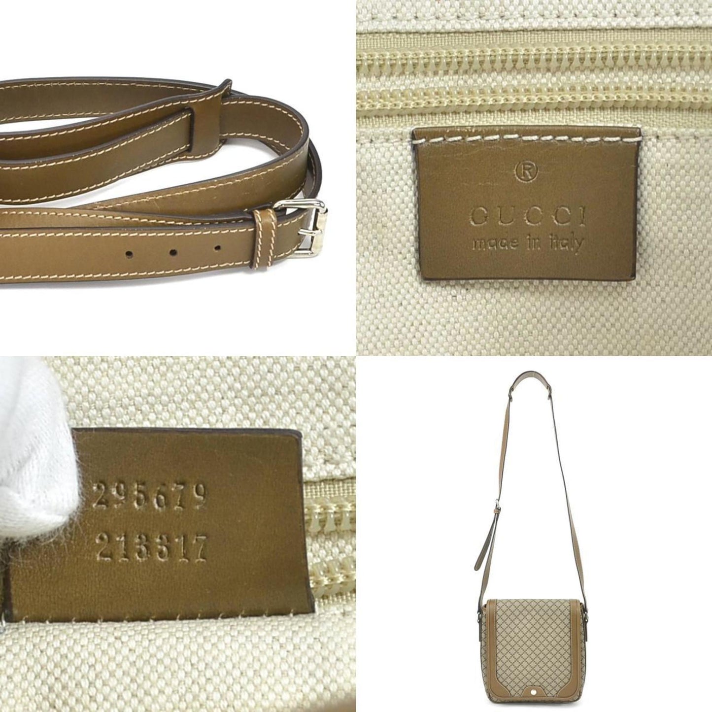 GUCCI GG canvas Shoulder Bag