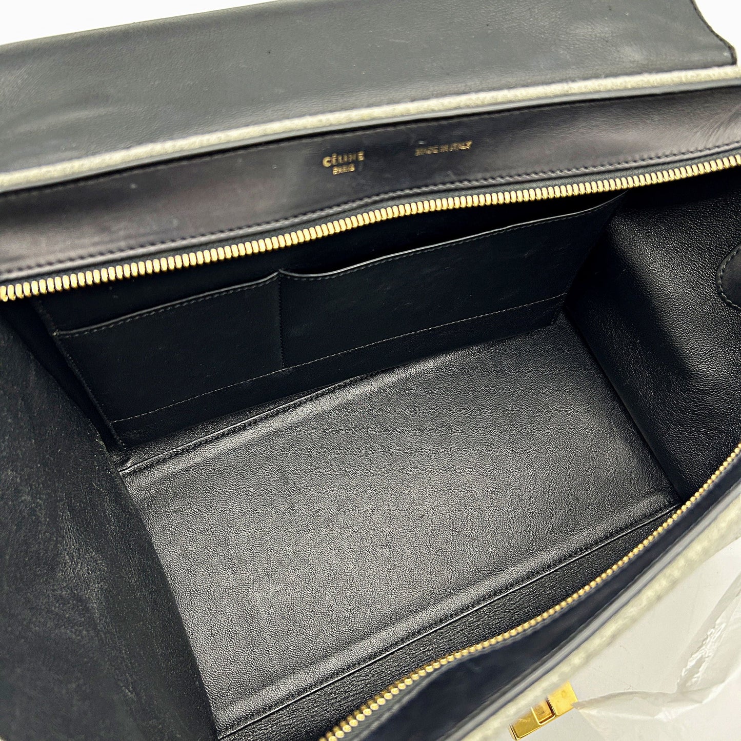Celine Medium Felt Trapeze Bag - Grey Totes, Handbags LA18532