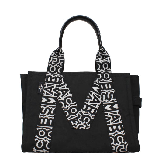 Marc Jacobs Black Fabric Shoulder Bags
