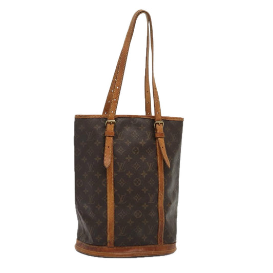 LOUIS VUITTON Monogram Bucket GM Shoulder Bag M42236 LV Auth 84102