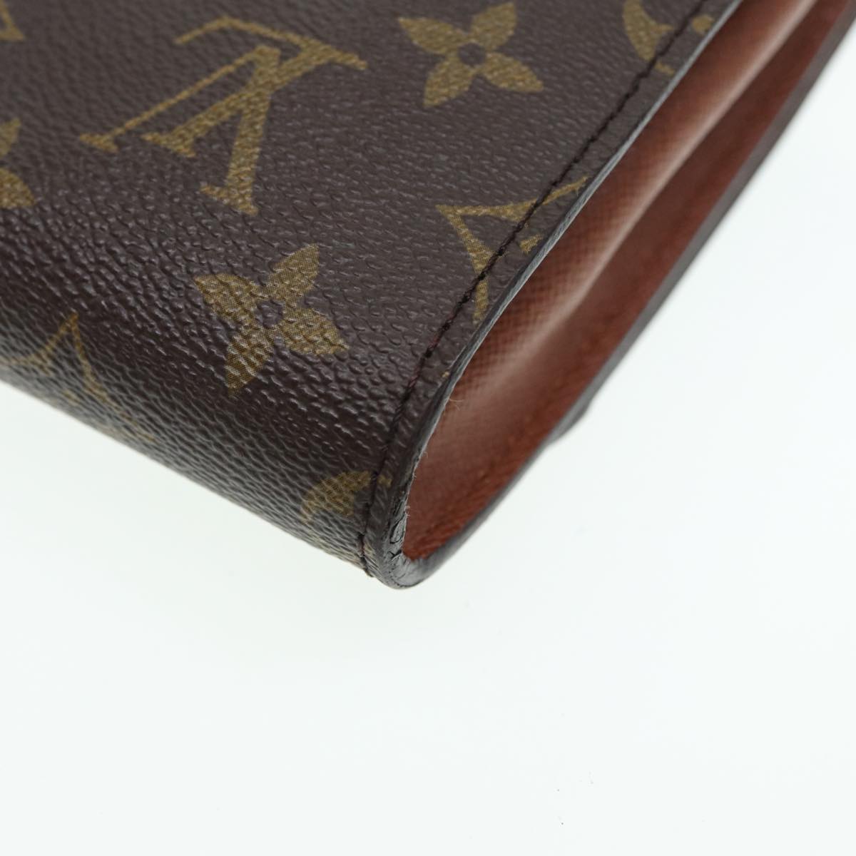 LOUIS VUITTON Monogram Bordeaux 24 Shoulder Bag M51798 LV Auth 84107