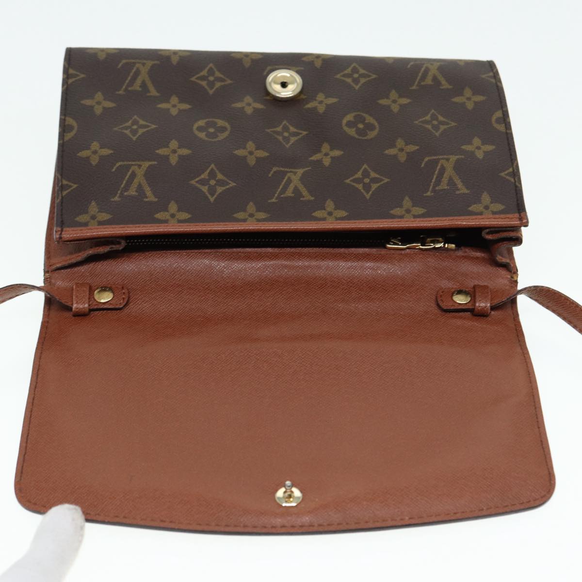 LOUIS VUITTON Monogram Bordeaux 24 Shoulder Bag M51798 LV Auth 84107