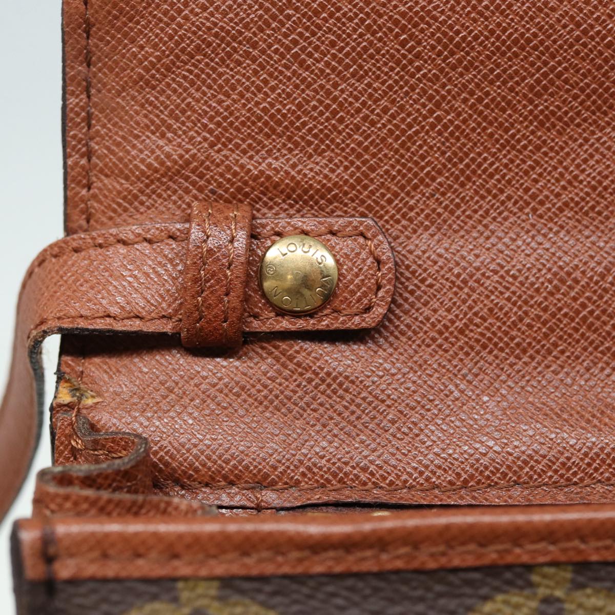 LOUIS VUITTON Monogram Bordeaux 24 Shoulder Bag M51798 LV Auth 84107