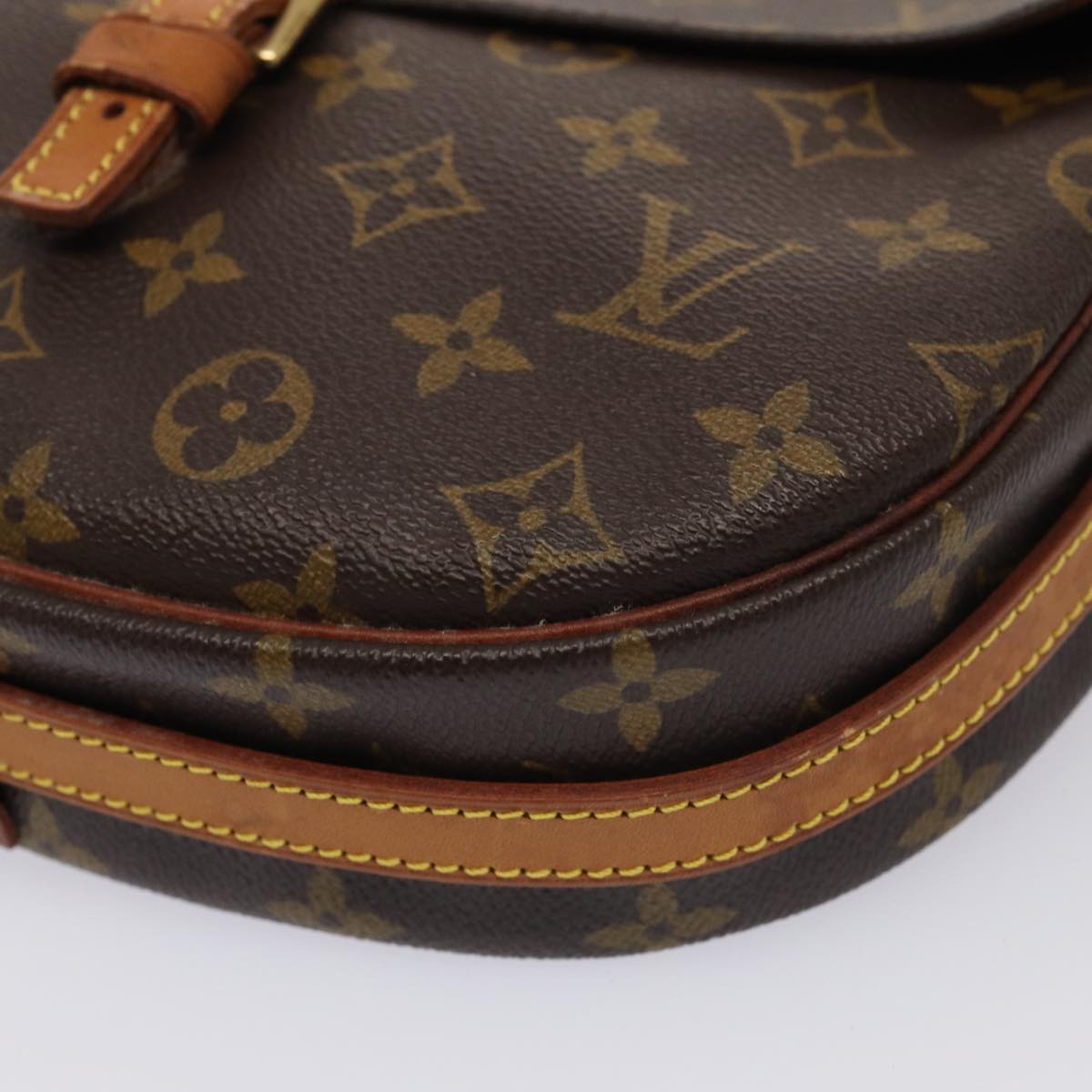 LOUIS VUITTON Monogram Jeune Fille MM Shoulder Bag M51226 LV Auth 84349