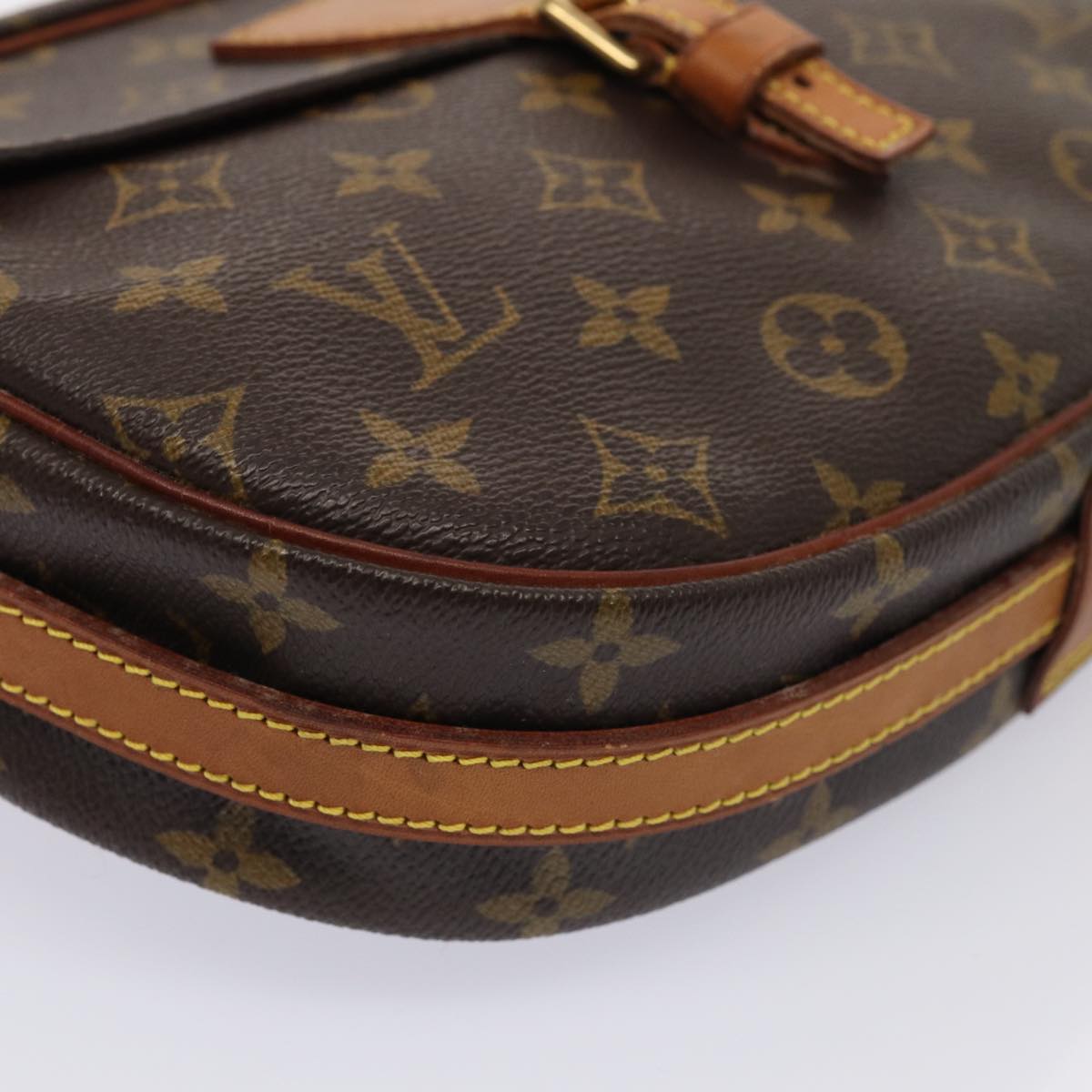 LOUIS VUITTON Monogram Jeune Fille MM Shoulder Bag M51226 LV Auth 84349