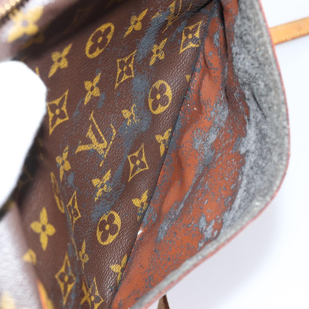LOUIS VUITTON Monogram Jeune Fille MM Shoulder Bag M51226 LV Auth 84349