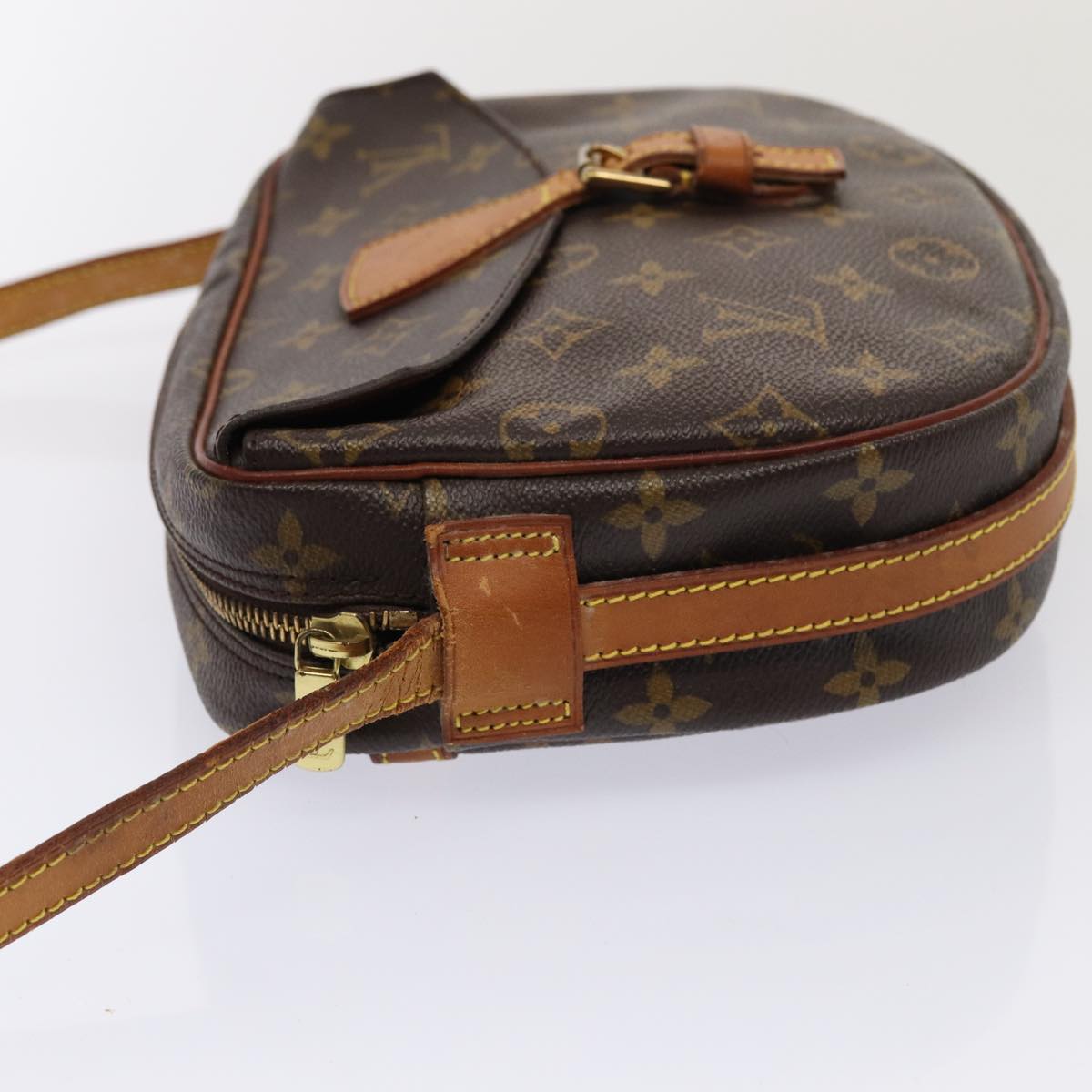 LOUIS VUITTON Monogram Jeune Fille MM Shoulder Bag M51226 LV Auth 84349