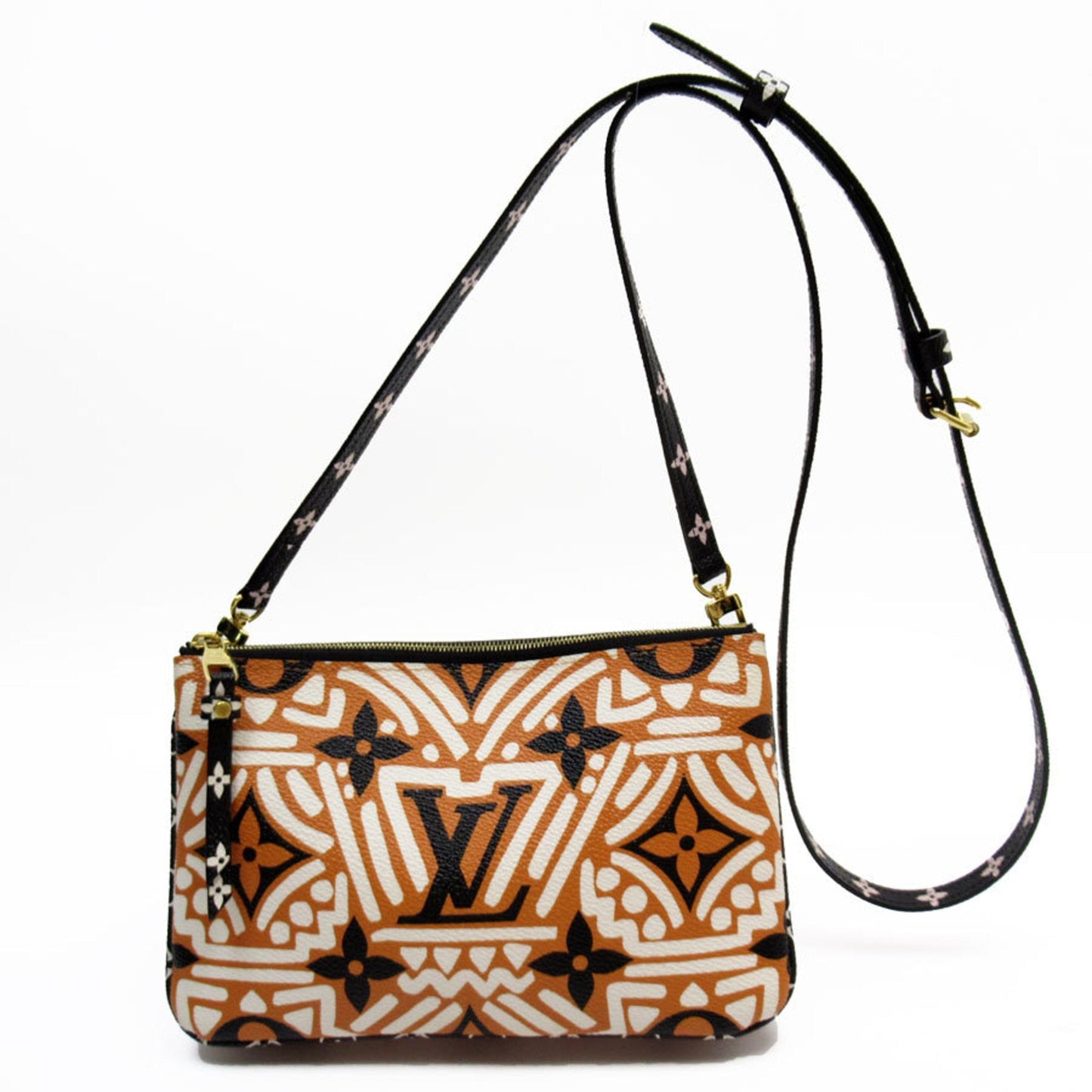 Louis Vuitton    Coated Canvas Pochette Shoulder Bag