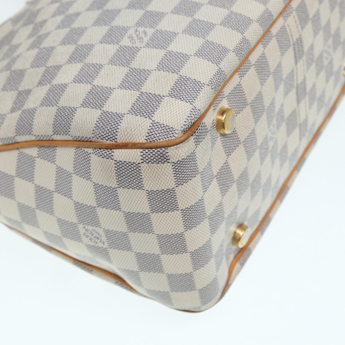 LOUIS VUITTON Damier Azur Figueri PM Shoulder Bag N41176 LV Auth 84977