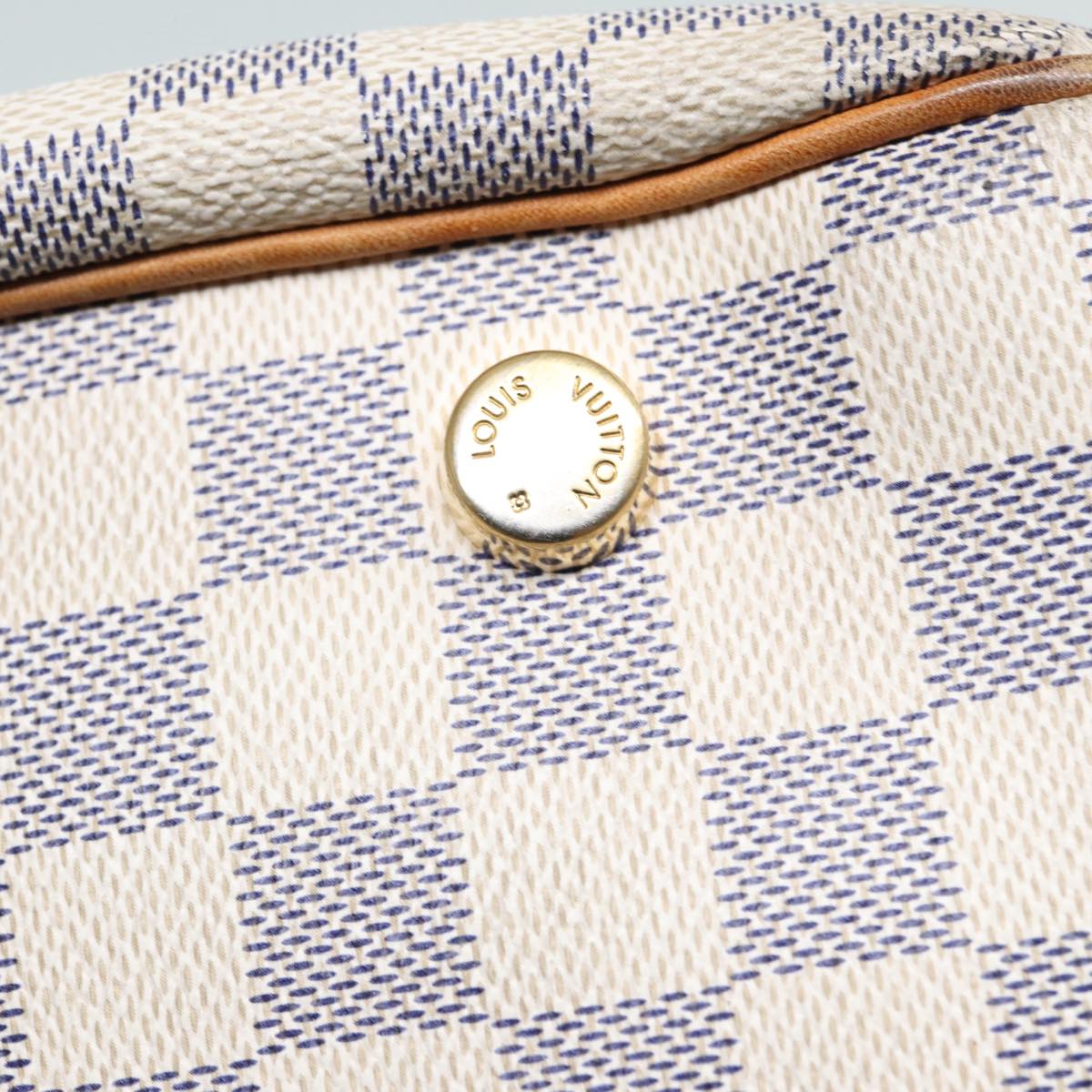 LOUIS VUITTON Damier Azur Figueri PM Shoulder Bag N41176 LV Auth 84977
