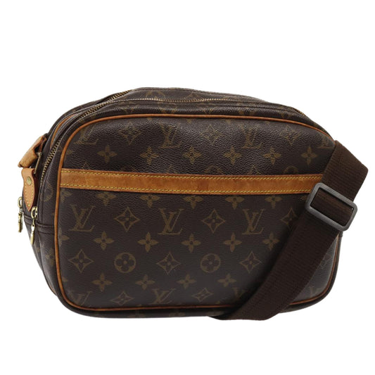 LOUIS VUITTON Monogram Reporter PM Shoulder Bag M45254 LV Auth 85980