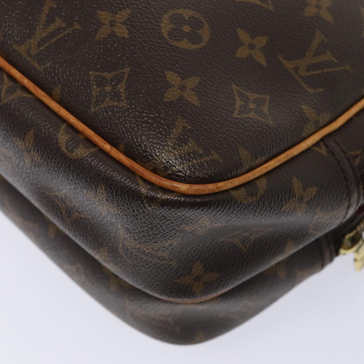 LOUIS VUITTON Monogram Reporter PM Shoulder Bag M45254 LV Auth 85980