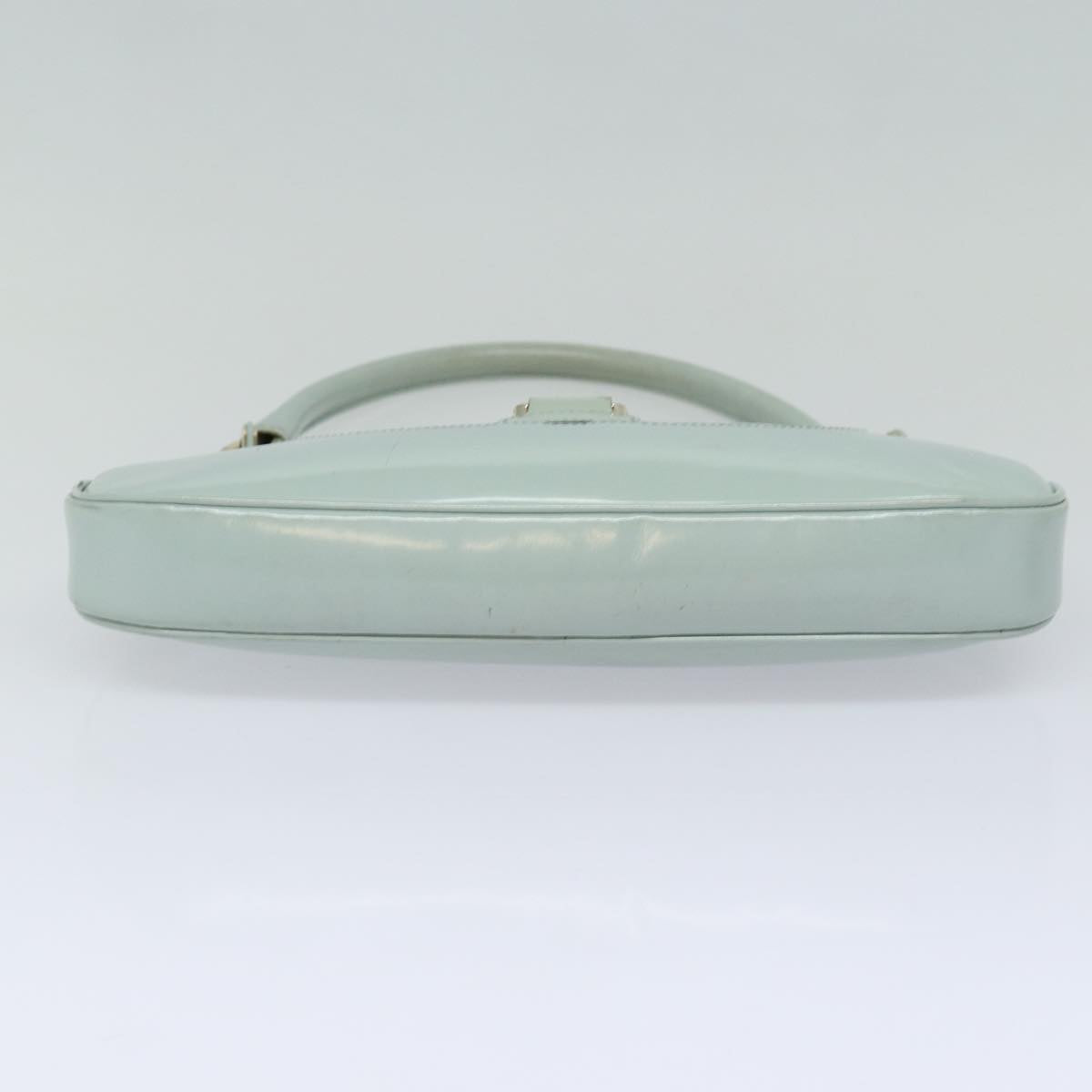 GUCCI Shoulder Bag Enamel Blue Gold 001 4150 Auth 86524