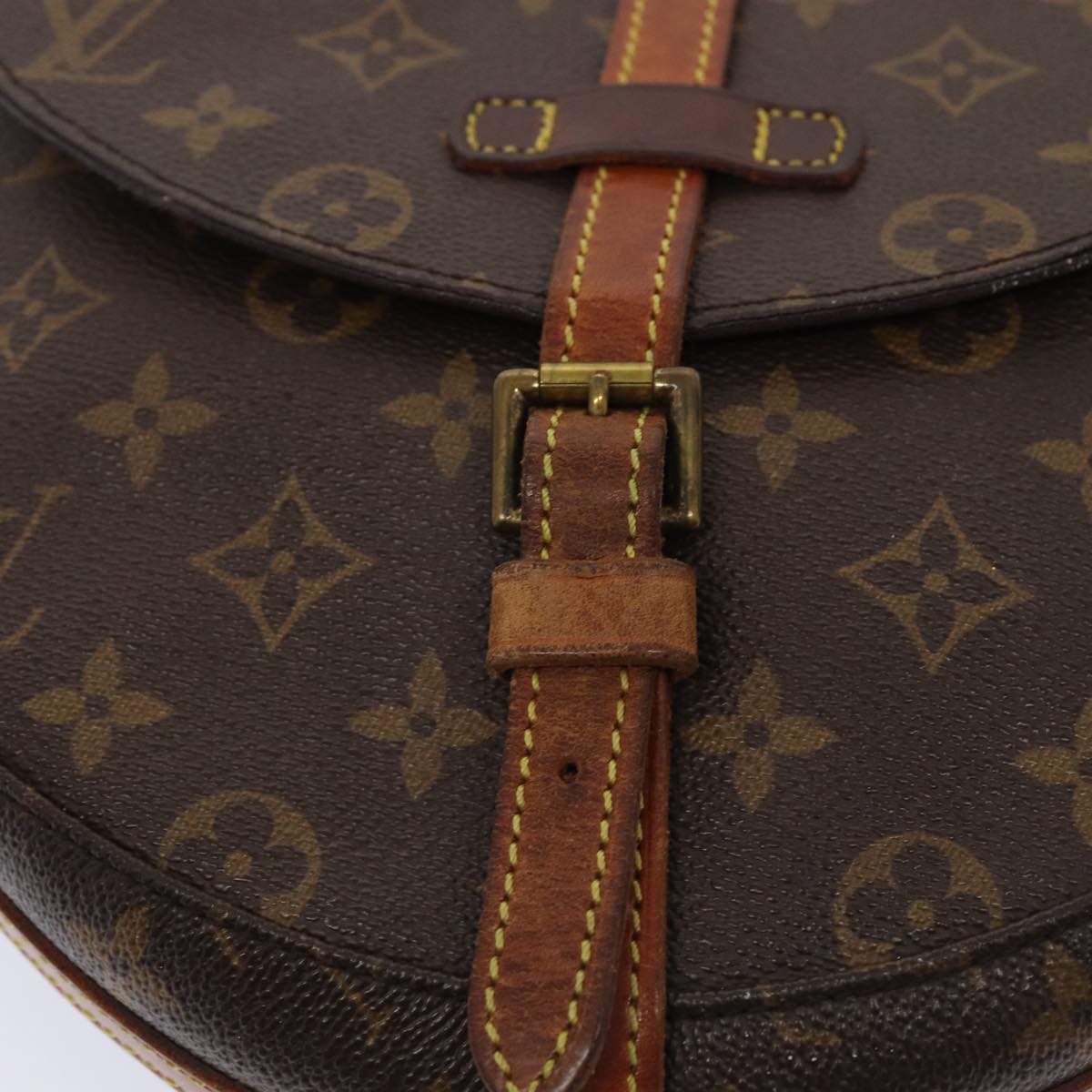 LOUIS VUITTON Monogram Chantilly MM Shoulder Bag M51233 LV Auth 86624