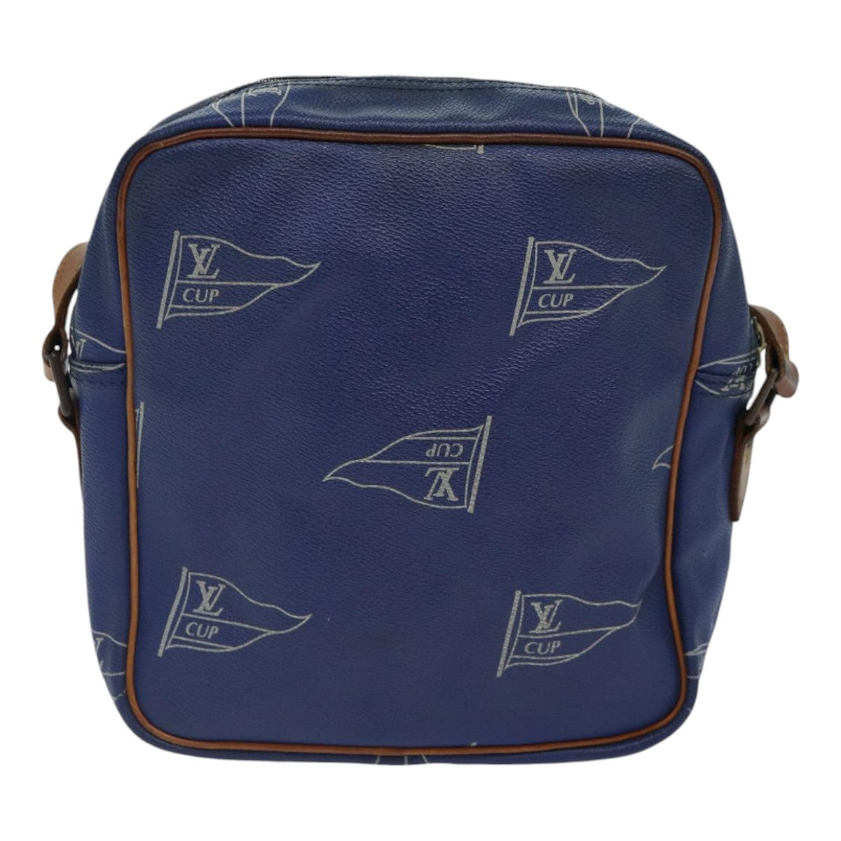 LOUIS VUITTON LV Cup Sac San Diego Shoulder Bag Blue M80010 LV Auth 86651