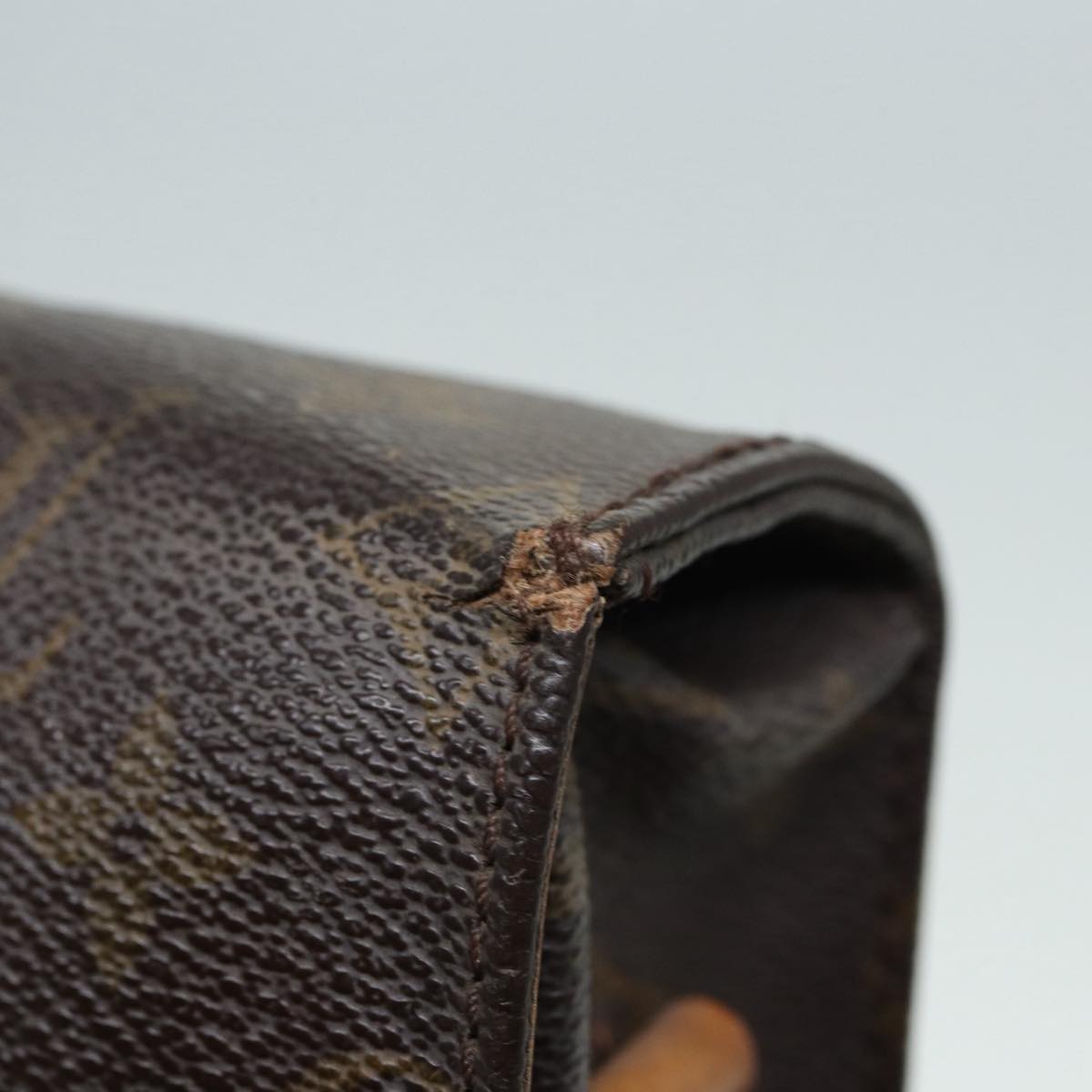 LOUIS VUITTON Monogram Cartouchiere GM Shoulder Bag M51252 LV Auth 86783