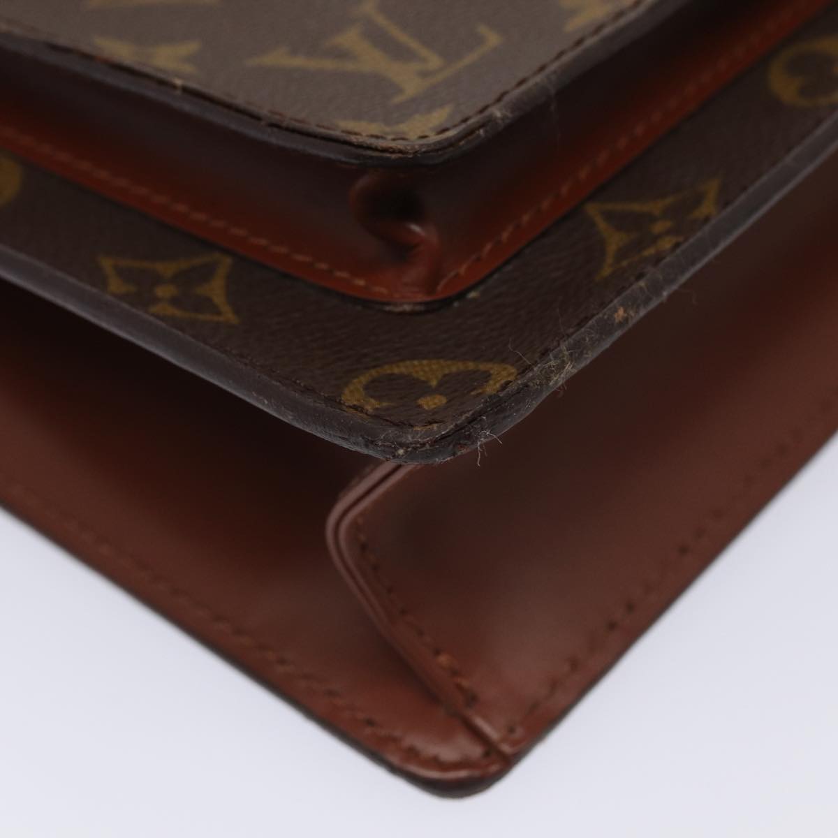 LOUIS VUITTON Monogram Monceau 26 Shoulder Bag M51187 LV Auth 86786