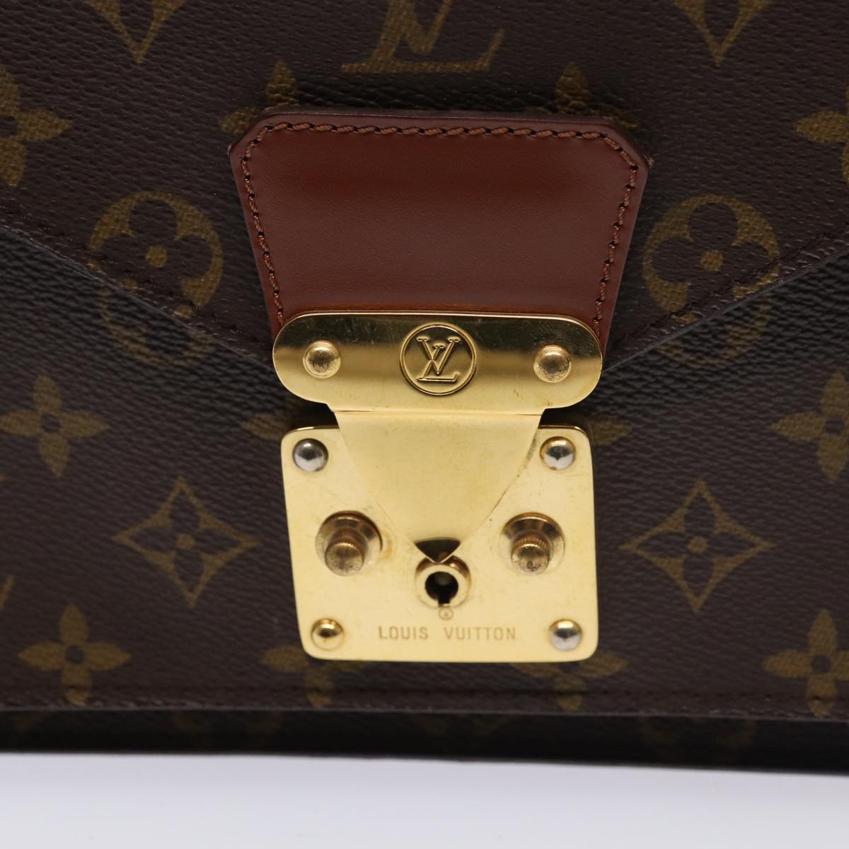 LOUIS VUITTON Monogram Monceau 26 Shoulder Bag M51187 LV Auth 86786