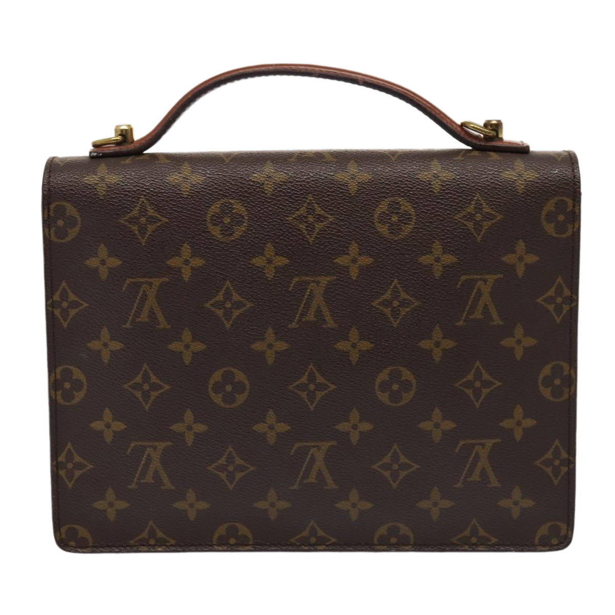 LOUIS VUITTON Monogram Monceau 26 Shoulder Bag M51187 LV Auth 86786