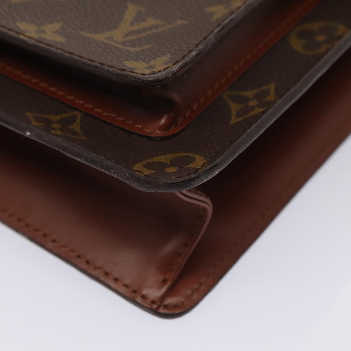 LOUIS VUITTON Monogram Monceau 26 Shoulder Bag M51187 LV Auth 86786