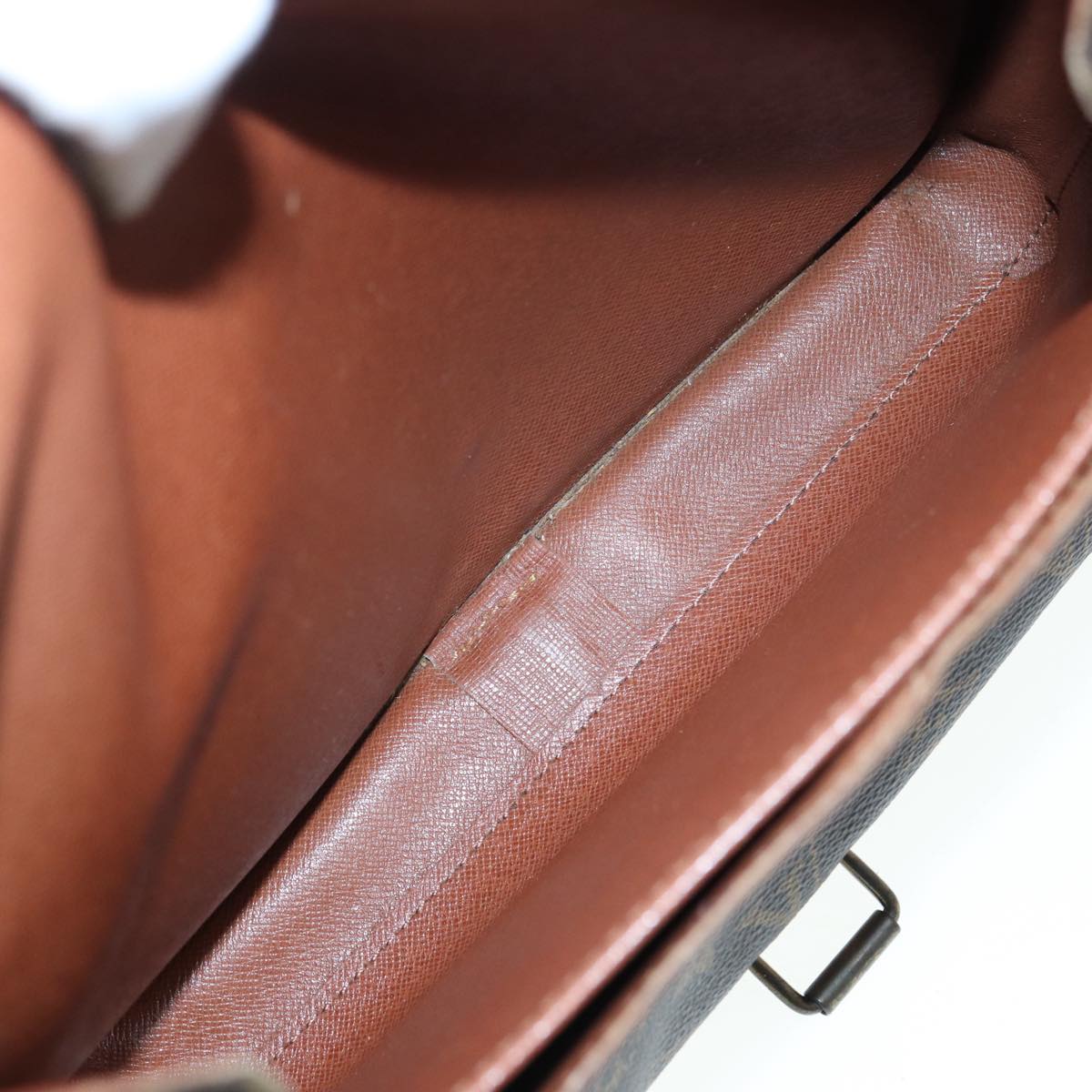 LOUIS VUITTON Monogram Cartouchiere GM Shoulder Bag M51252 LV Auth 86787