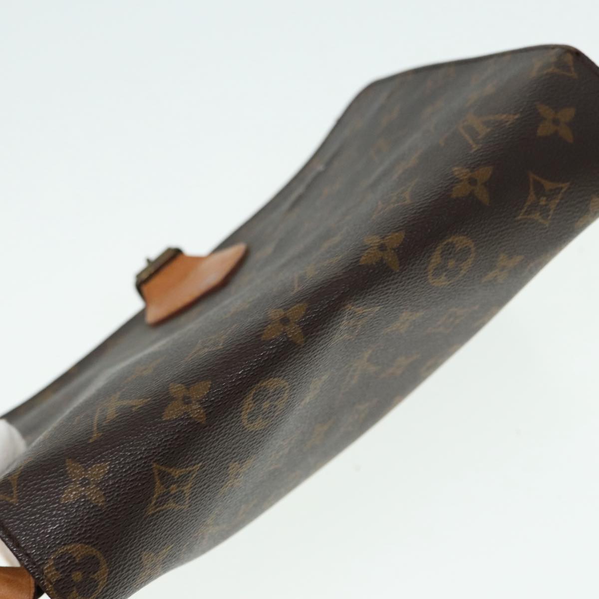 LOUIS VUITTON Monogram Cartouchiere GM Shoulder Bag M51252 LV Auth 86787