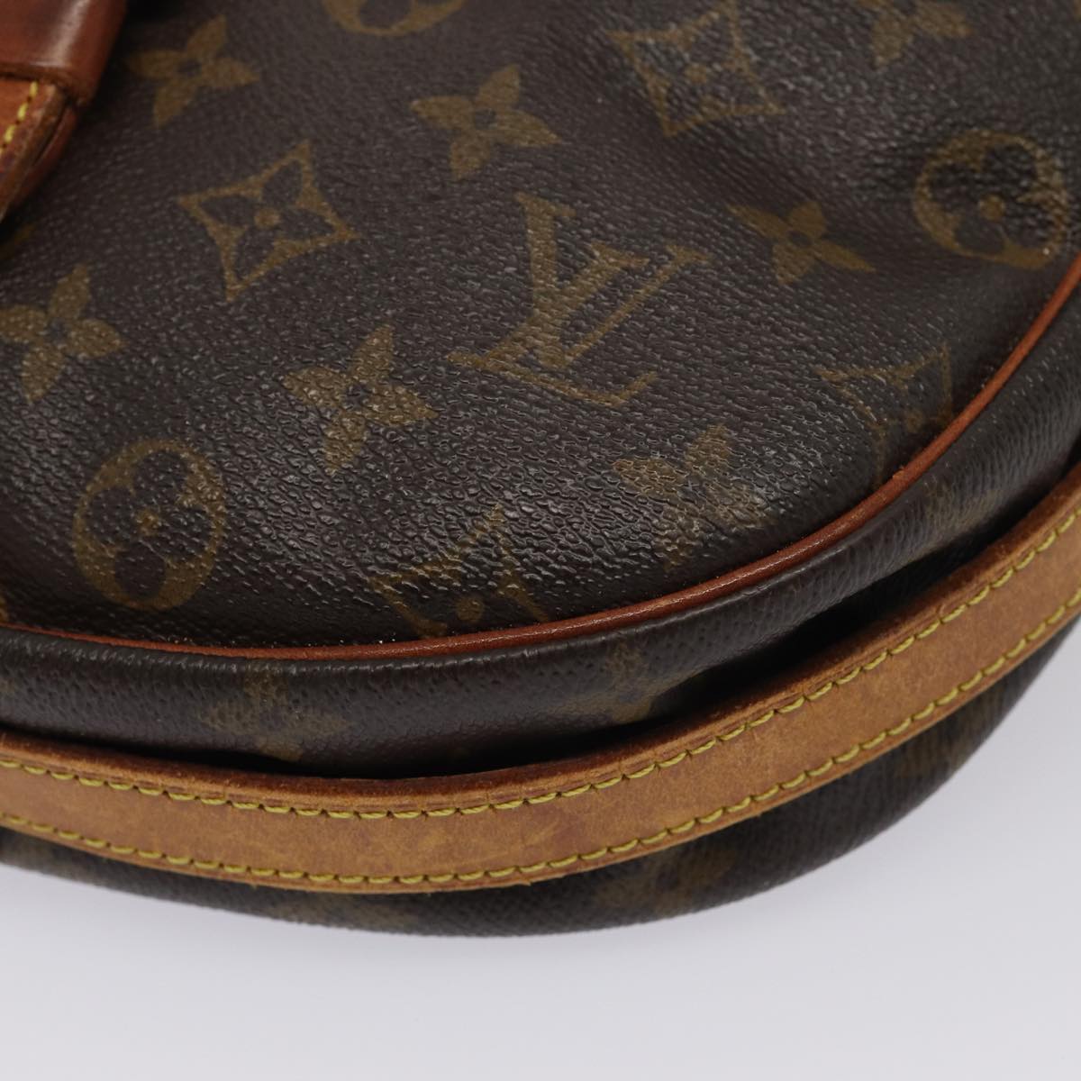 LOUIS VUITTON Monogram Jeune Fille GM Shoulder Bag M51225 LV Auth 86791