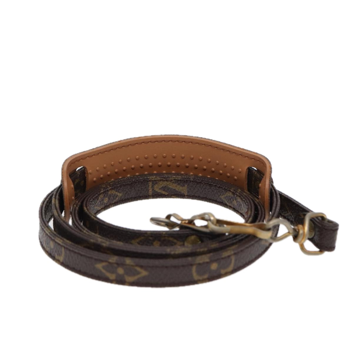 LOUIS VUITTON Monogram Shoulder Strap 46.5" LV Auth 86799