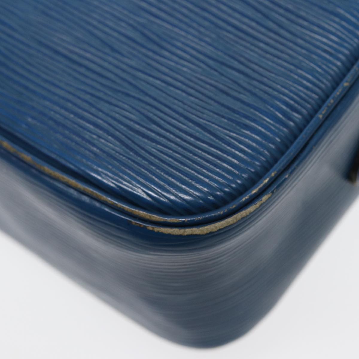 LOUIS VUITTON Epi Trocadero 27 Shoulder Bag Blue M52315 LV Auth 86817
