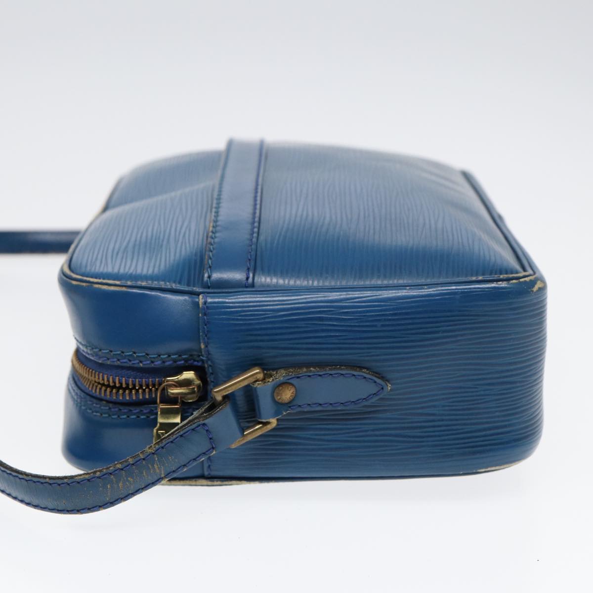 LOUIS VUITTON Epi Trocadero 27 Shoulder Bag Blue M52315 LV Auth 86817