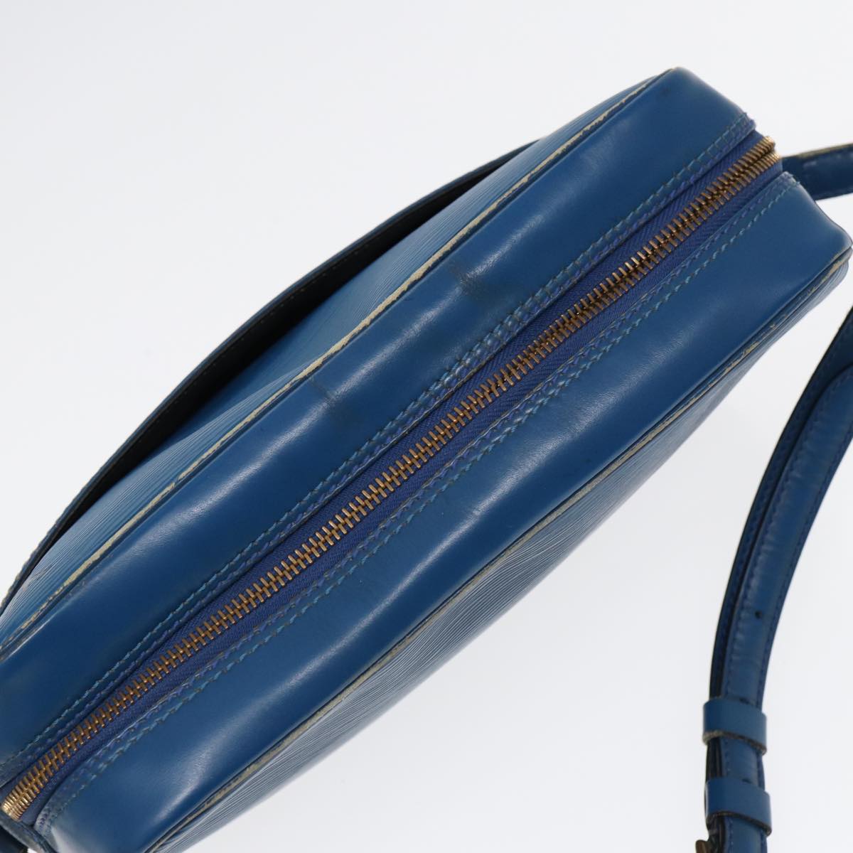 LOUIS VUITTON Epi Trocadero 27 Shoulder Bag Blue M52315 LV Auth 86817