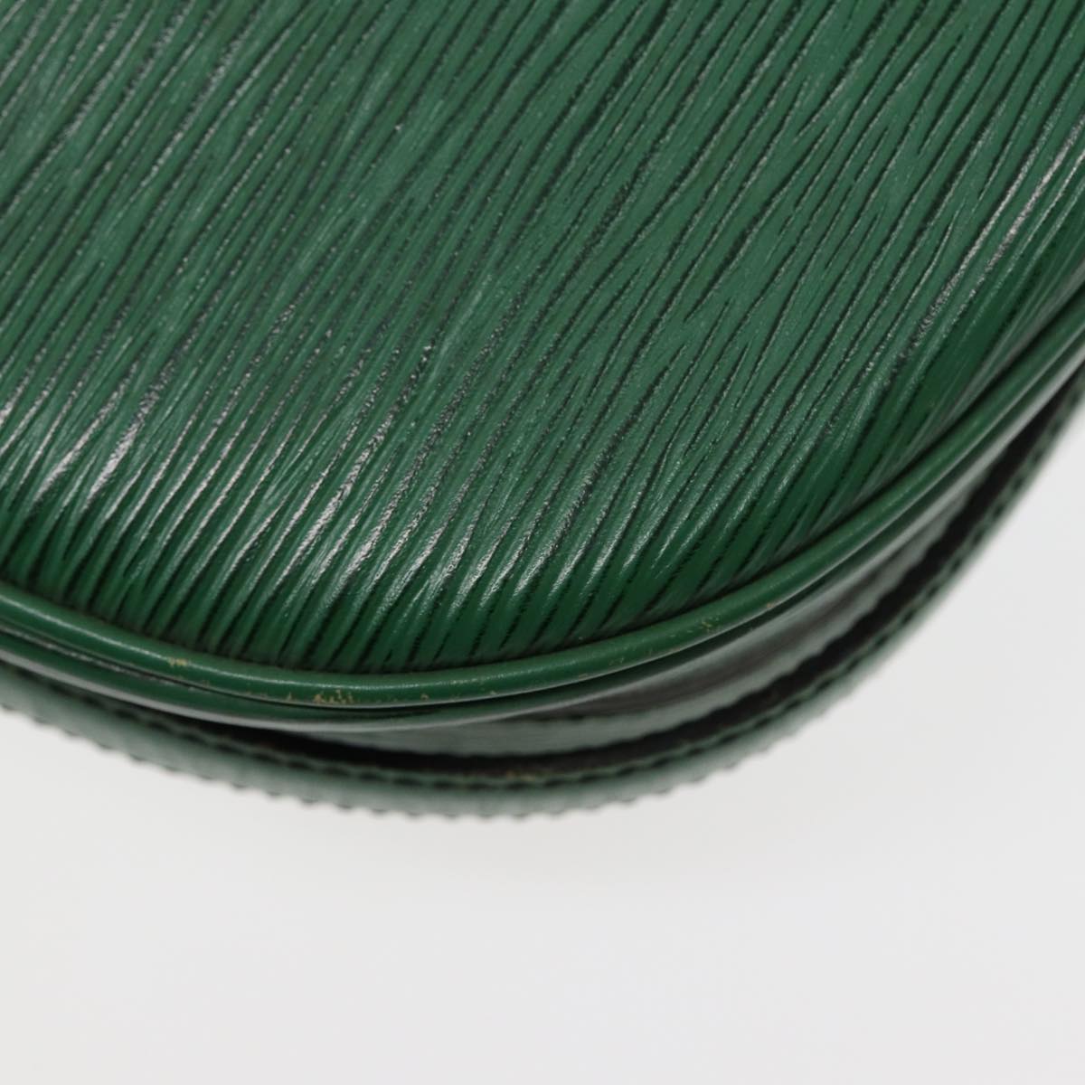 LOUIS VUITTON Epi Jeune Fille MM Shoulder Bag Green M52154 LV Auth 86819