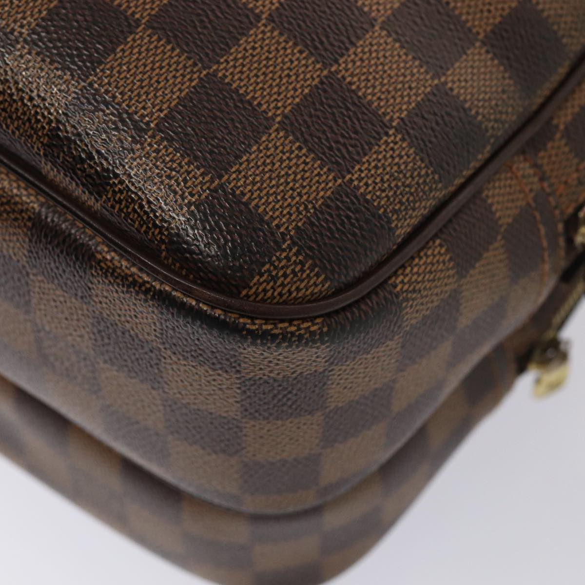 LOUIS VUITTON Damier Ebene Reporter PM Shoulder Bag N45253 LV Auth 86960