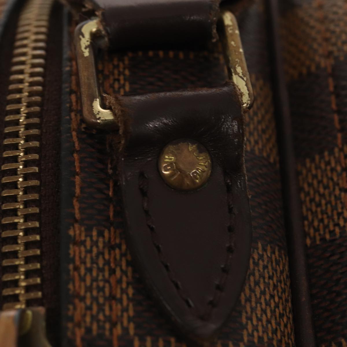 LOUIS VUITTON Damier Ebene Reporter PM Shoulder Bag N45253 LV Auth 86960