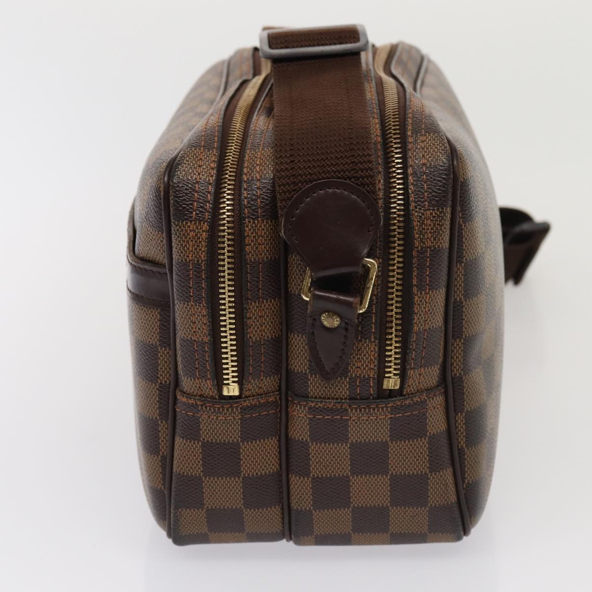 LOUIS VUITTON Damier Ebene Reporter PM Shoulder Bag N45253 LV Auth 86960