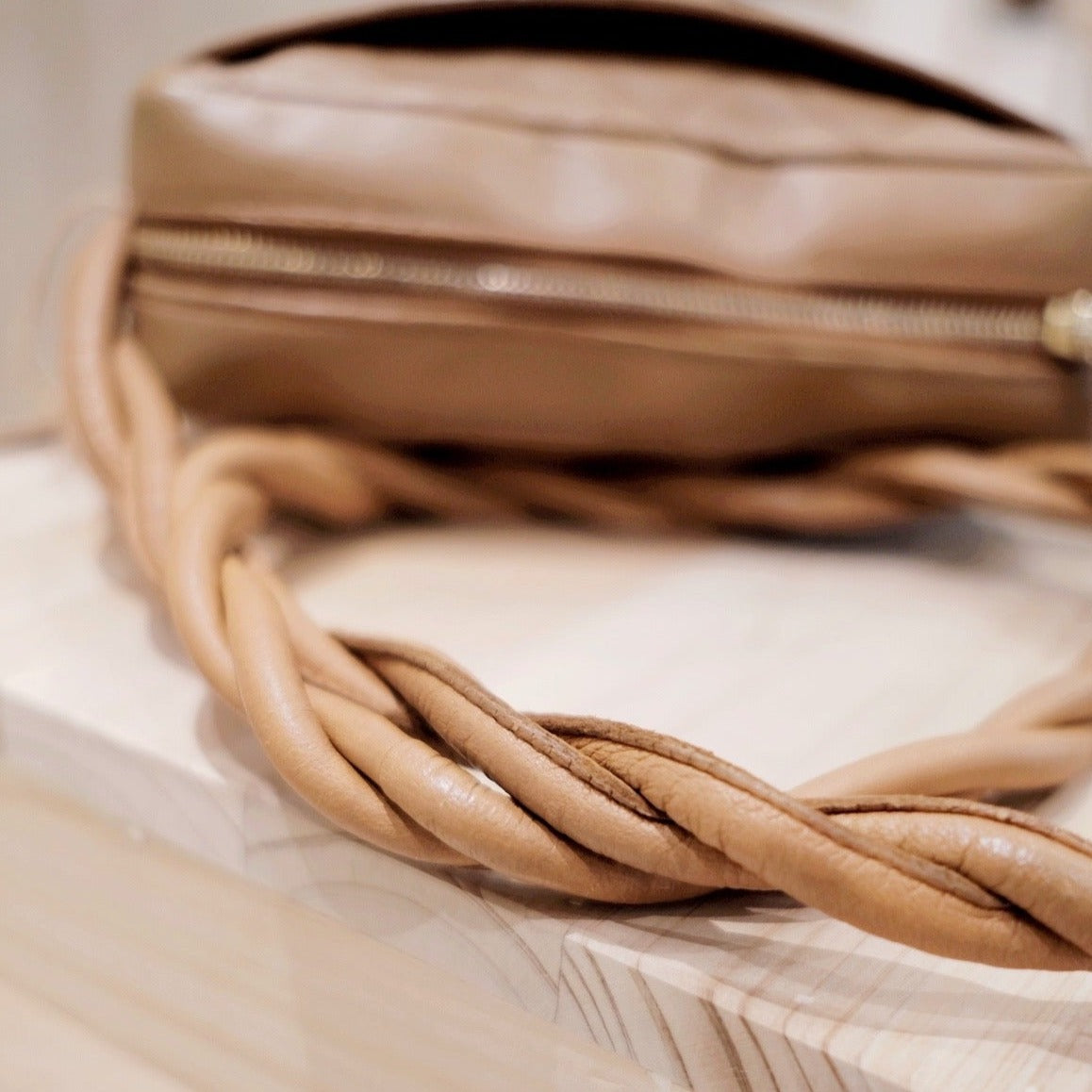 Chanel vintage lambskin matelasse shoulder bag