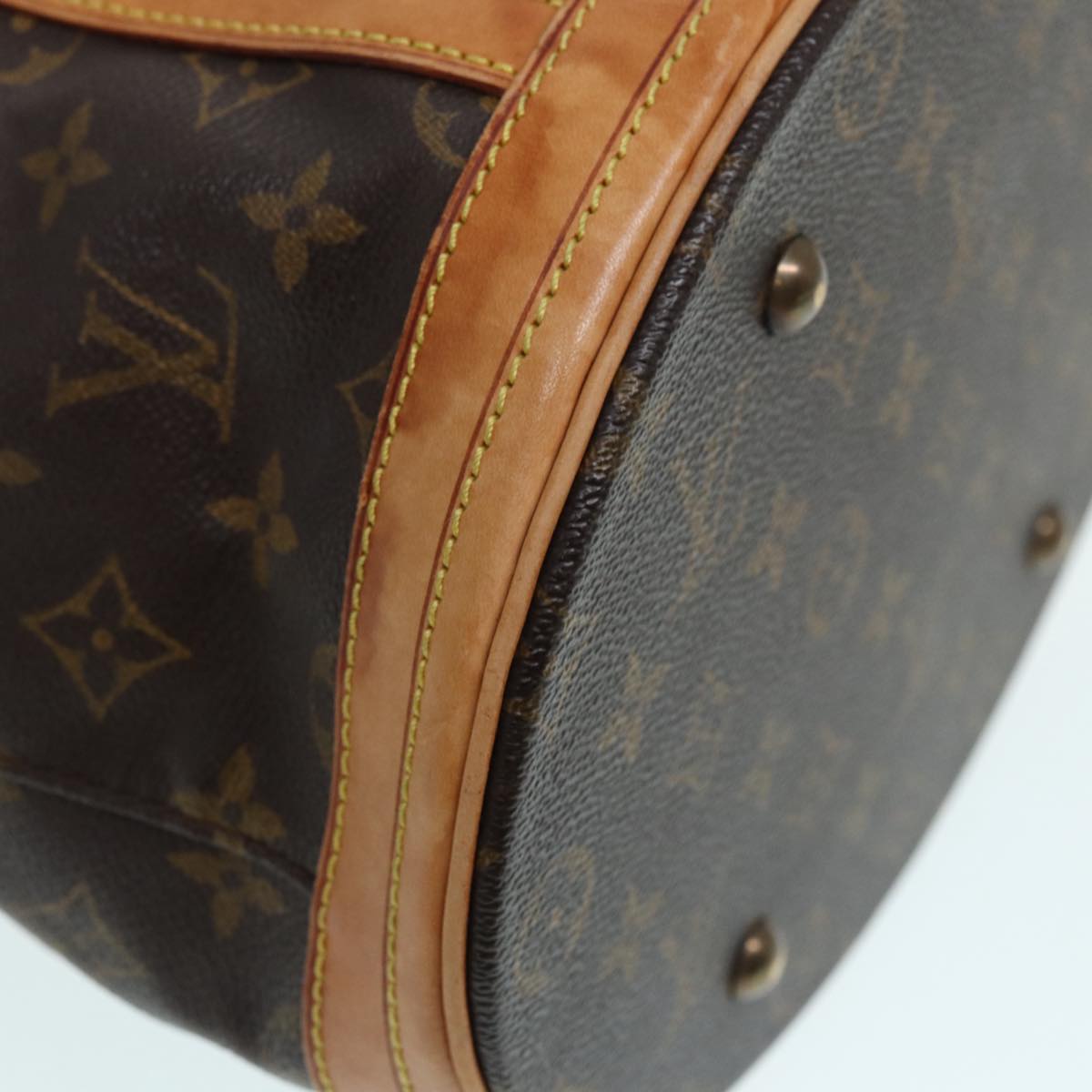 LOUIS VUITTON Monogram Bucket GM Shoulder Bag M42236 LV Auth 87417