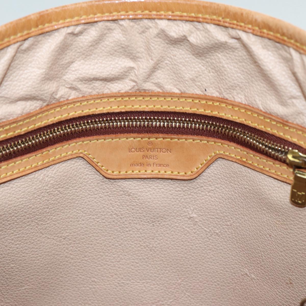 LOUIS VUITTON Monogram Bucket GM Shoulder Bag M42236 LV Auth 87417