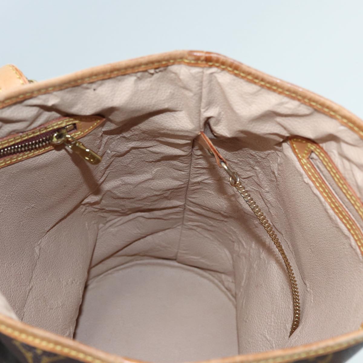 LOUIS VUITTON Monogram Bucket GM Shoulder Bag M42236 LV Auth 87417