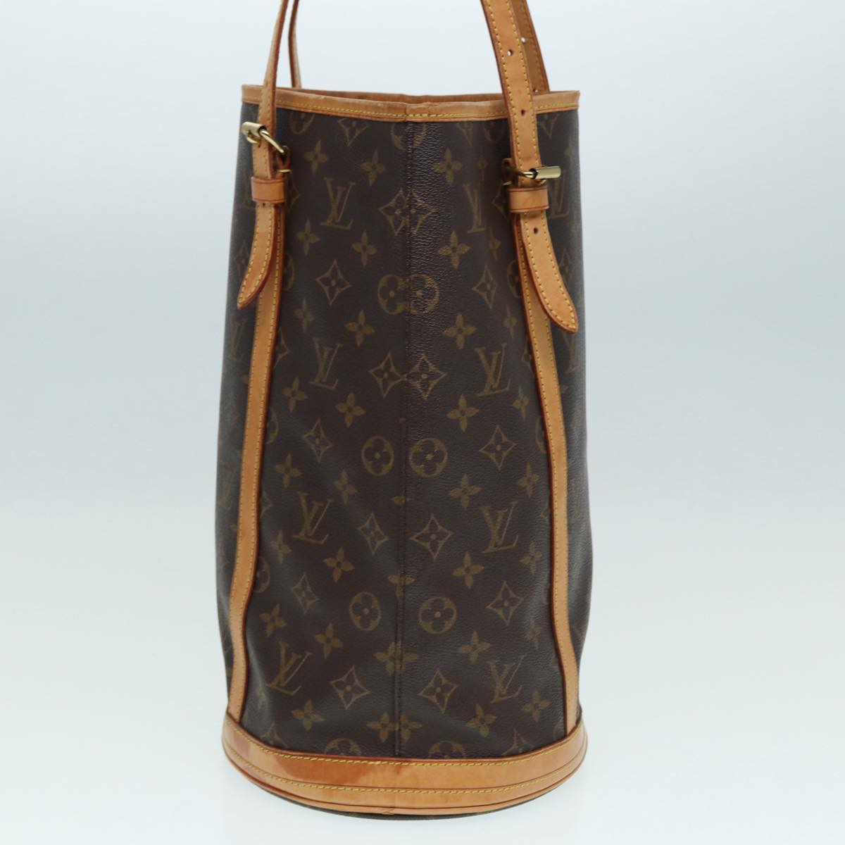 LOUIS VUITTON Monogram Bucket GM Shoulder Bag M42236 LV Auth 87417